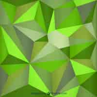 Free vector triangle green background