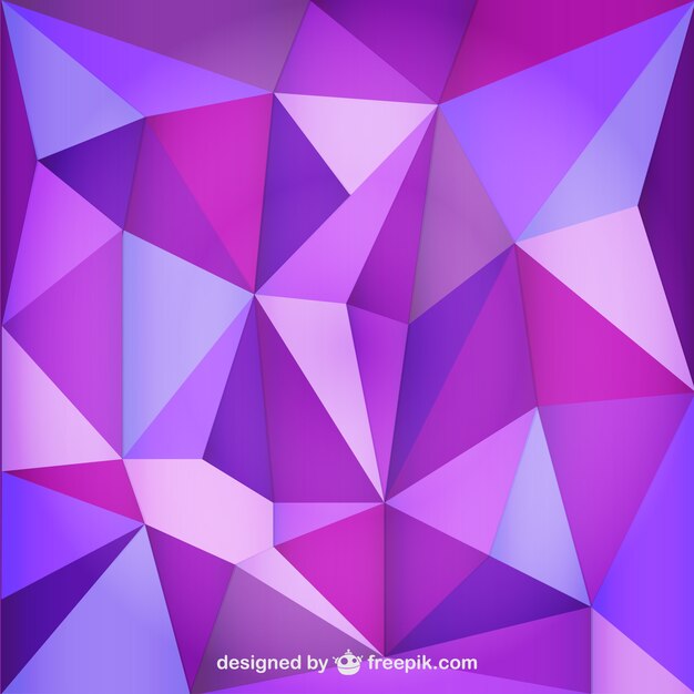 Triangle purple background 