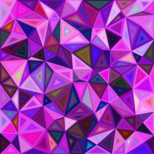 Triangular shapes background