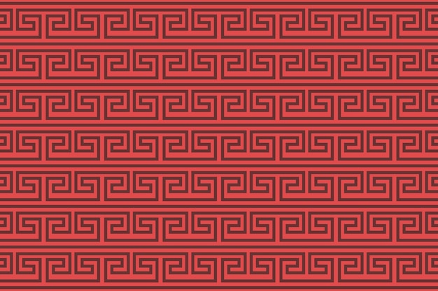 Free vector tribal pattern background red and black