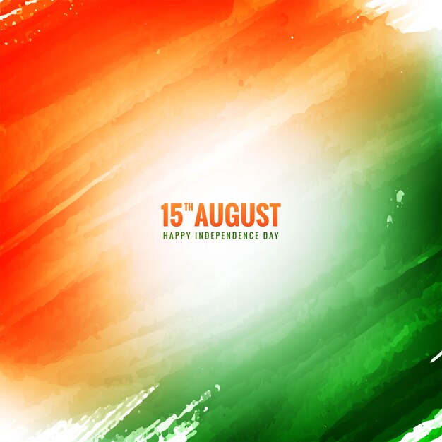 Free vector tricolor indian flag theme texture background