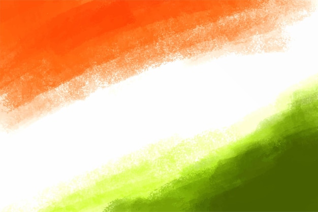 Free vector tricolor indian flag theme texture independence day background