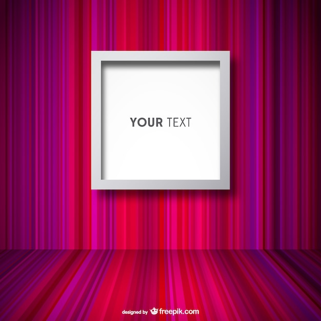 Free vector tridimensional gallery vector