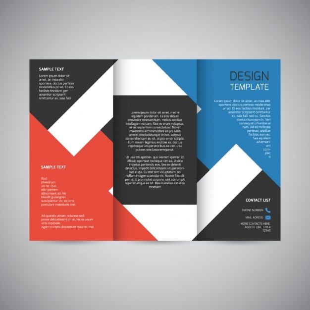 Trifold brochure design