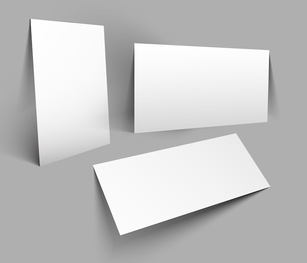 A Stack Of Blank Business Cards And Letterhead Stock Photo - Download Image  Now - Template, Business Card, Playing Card - iStock