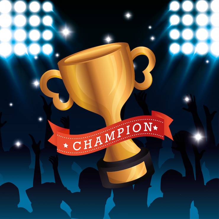 मुफ़्त वेक्टर trophy gold award