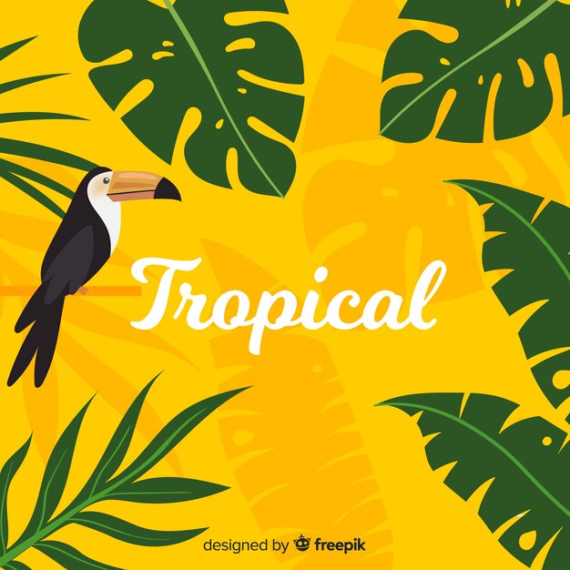 Tropical background