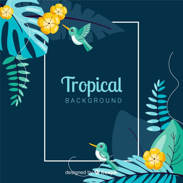 Tropical background