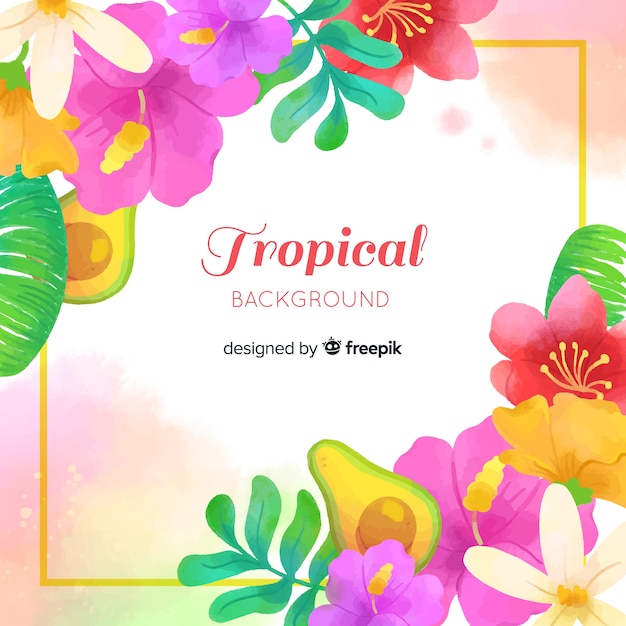 Tropical background