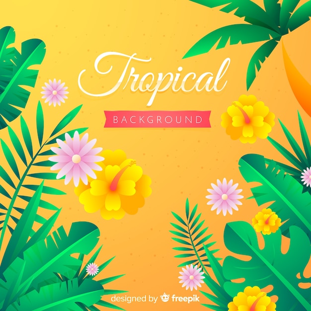 Tropical background