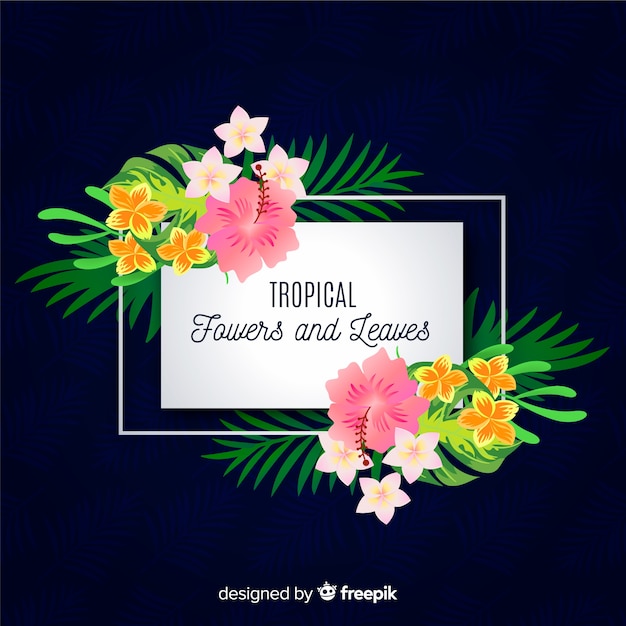 Tropical background