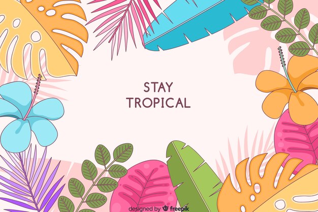 Tropical background