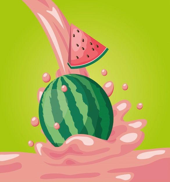 Free Vector tropical fruits background