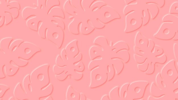 Premium Vector | Tropical leaves background