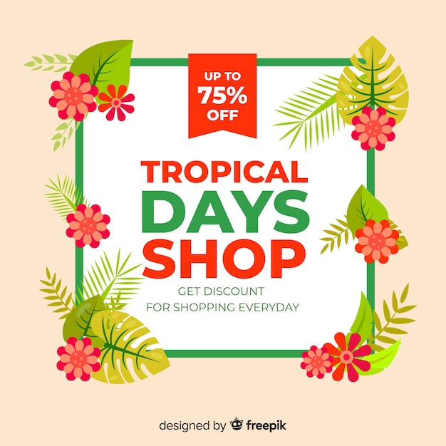 Tropical sales