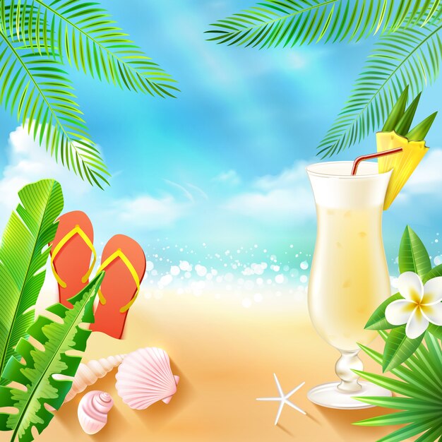 Tropical Sea Background