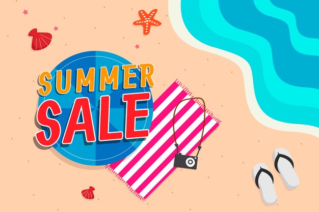 Tropical summer promotion