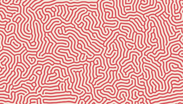 Turing lines organic shape patterns background design