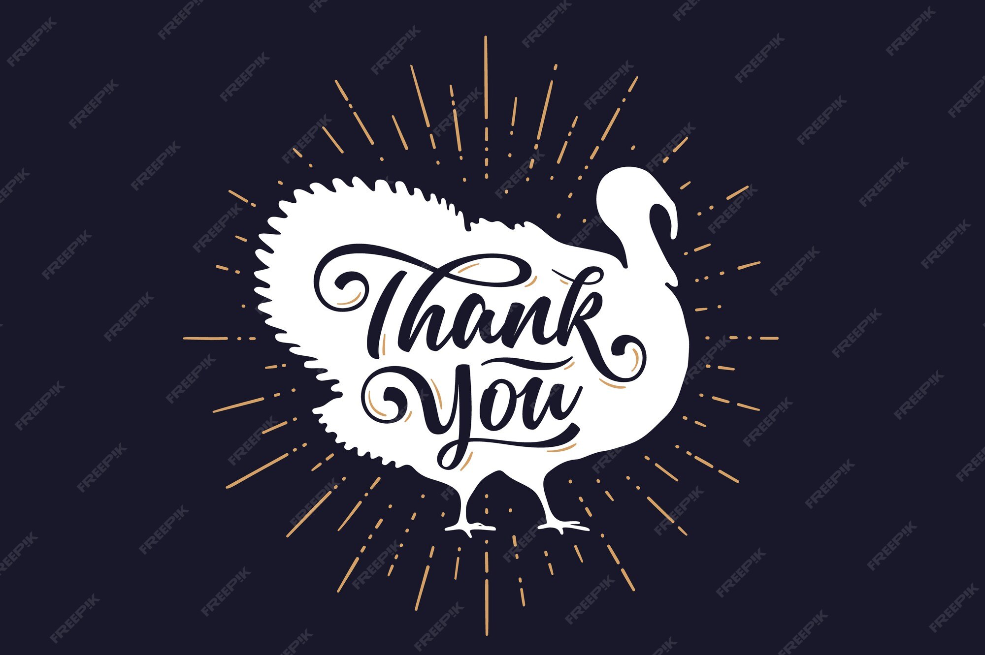 Premium Vector | Turkey, thank you