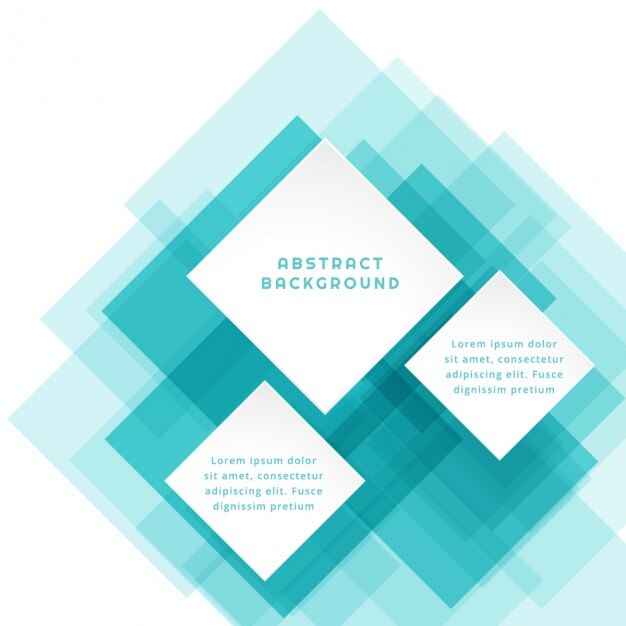 Free vector turquoise abstract background