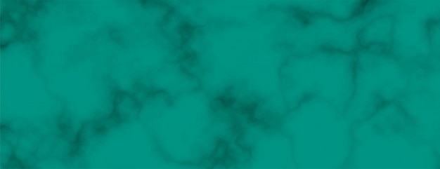 Free vector turquoise color marble texture banner
