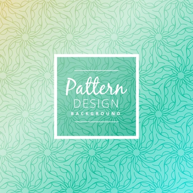 Free vector turquoise pattern background