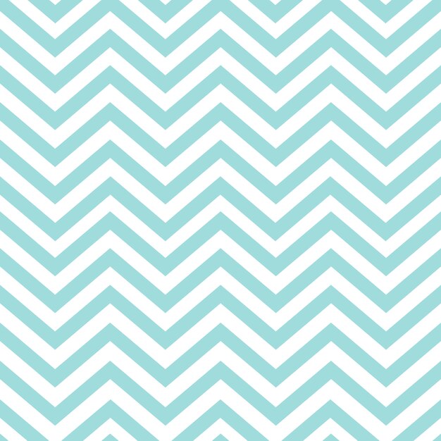 Turquoise seamless zigzag pattern vector