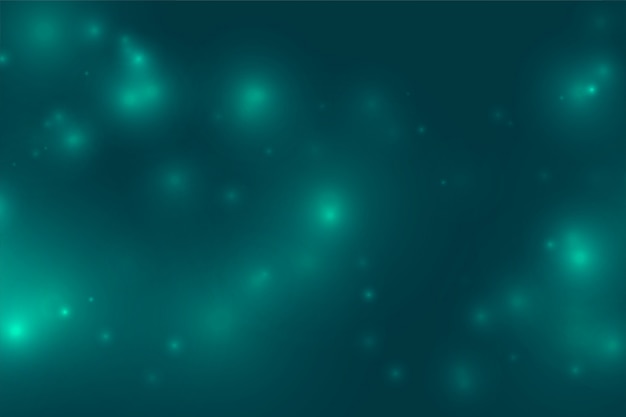 Turquoise shiny sparkling bokeh background 