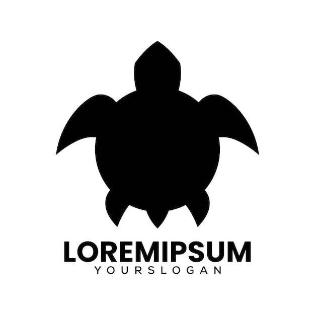 Вектор шаблона логотипа черепахи