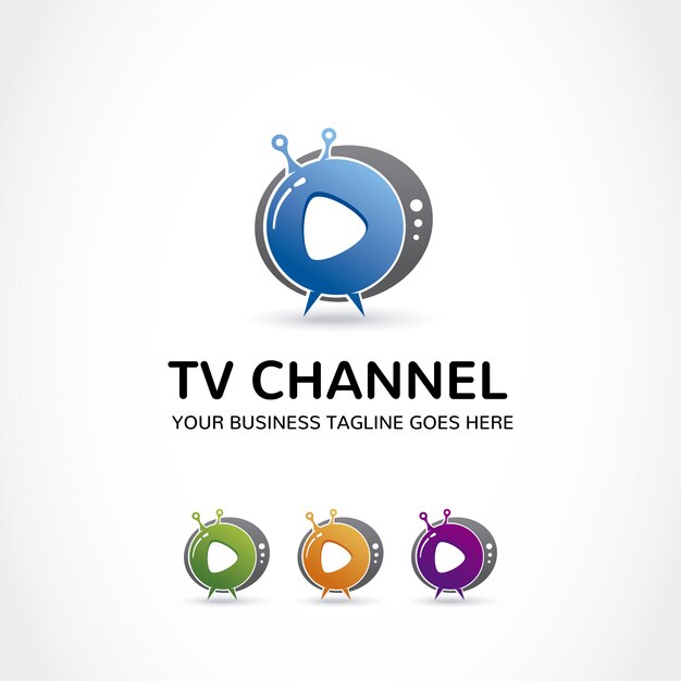 テレビのロゴデザイン