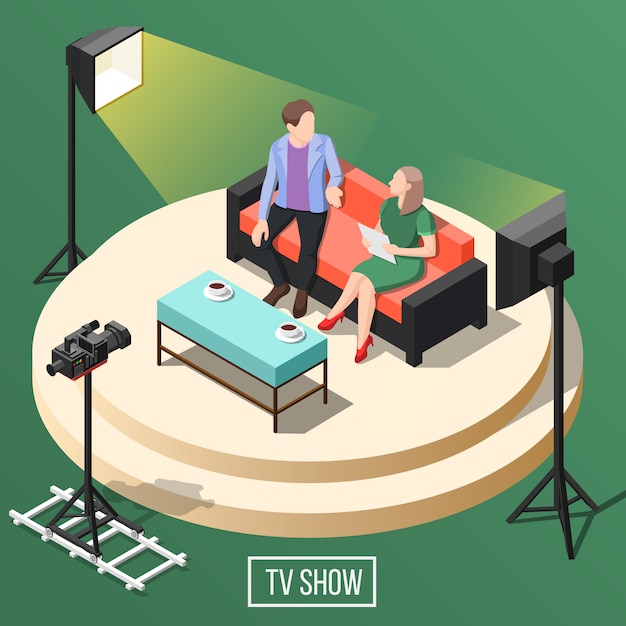 TV Show Isometric