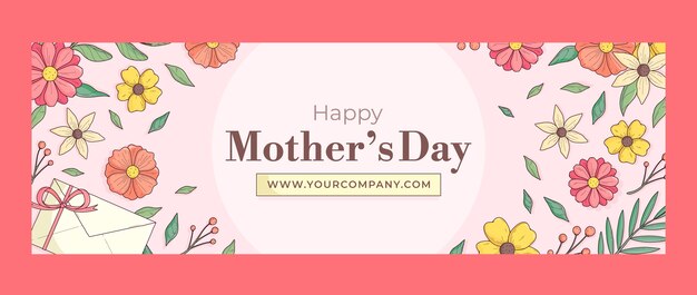 twitter header template for mothers day celebration
