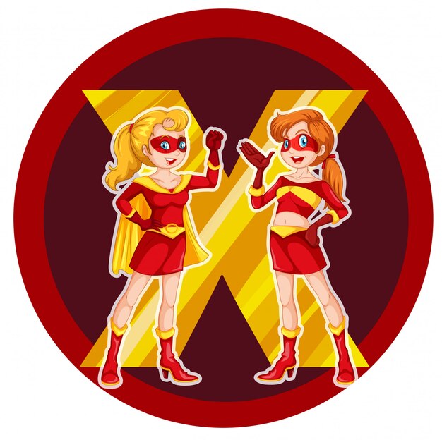 Две смелые женщины-супергерои