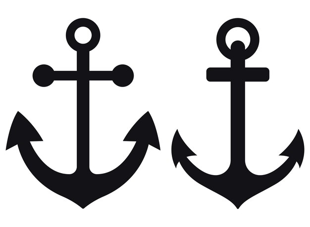 Two Different Anchors In Glyph