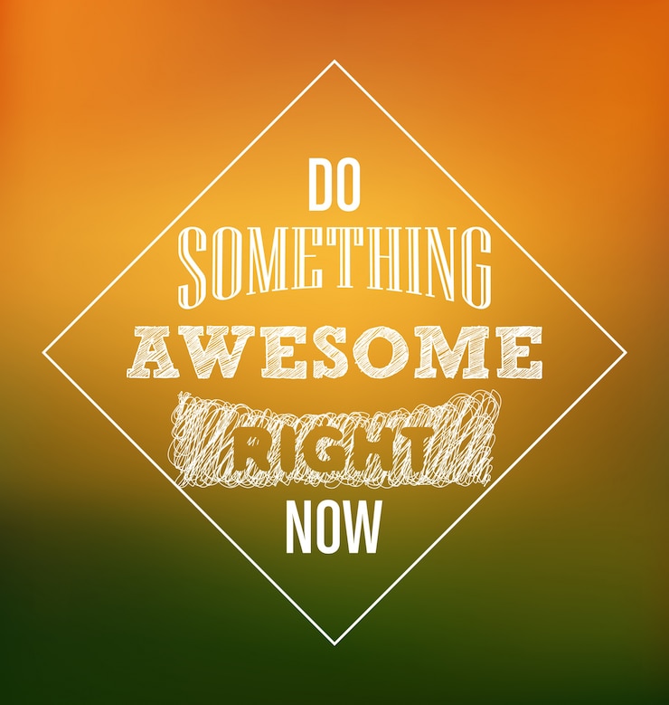 मुफ़्त वेक्टर typographic motivational design