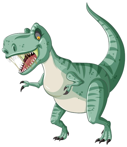 Free Vector  Tyrannosaurus rex dinosaur cartoon character