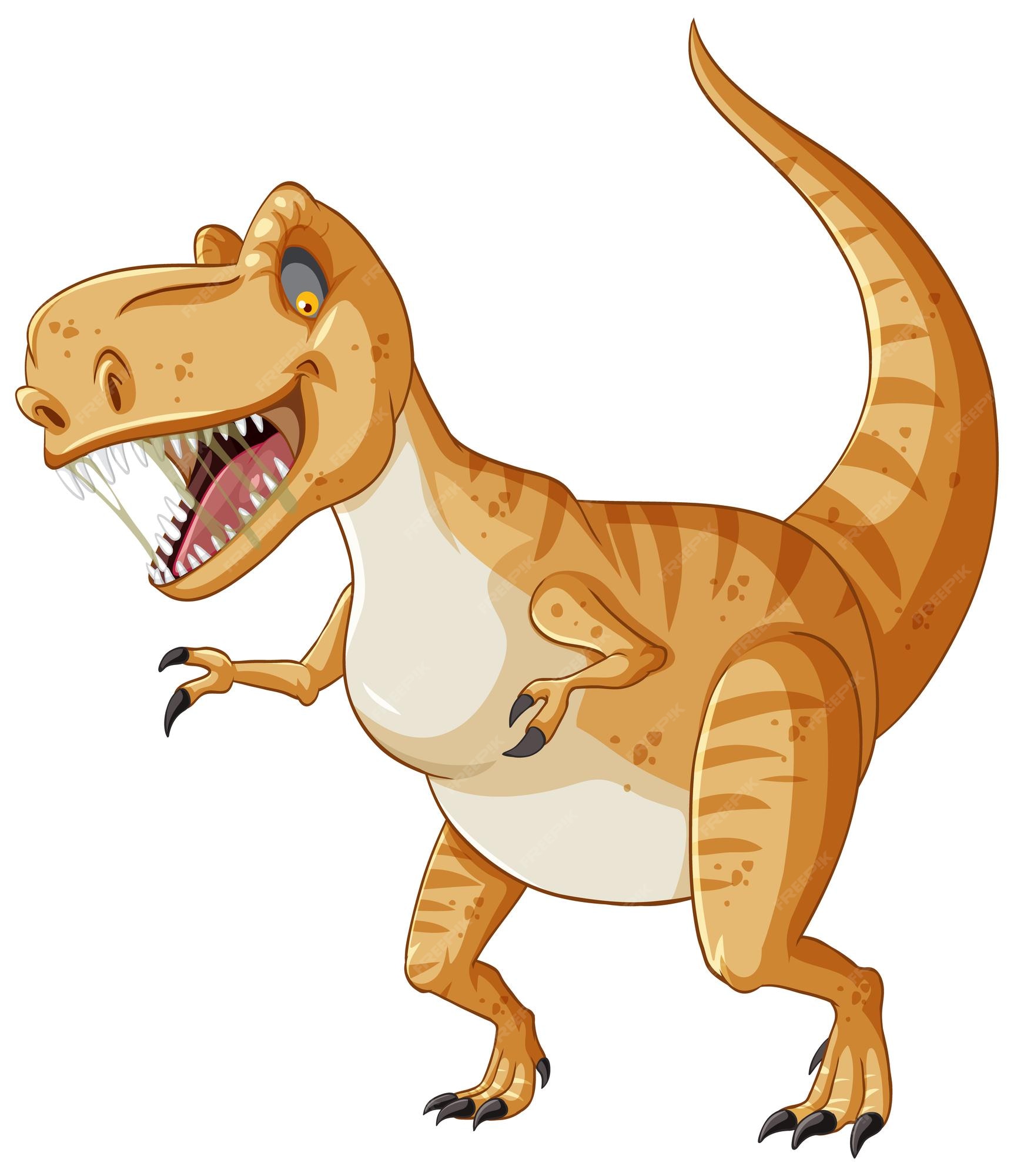 Free Vector | Tyrannosaurus rex or t rex in cartoon style