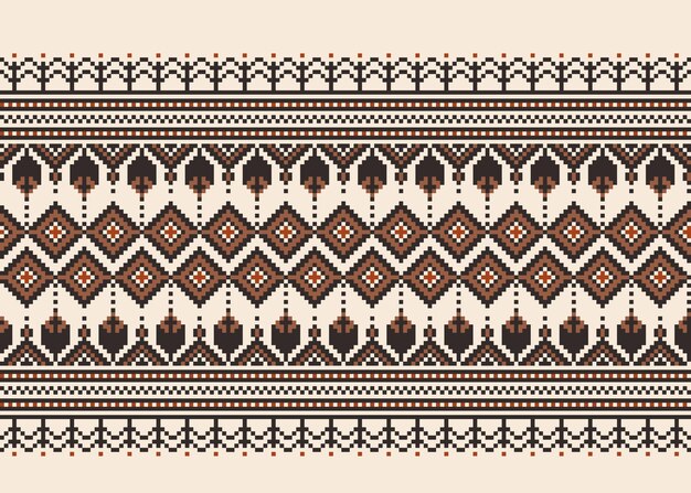 Ukrainian folk seamless pattern