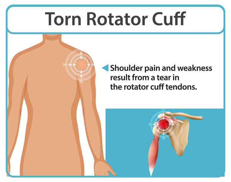 Free Vector understanding torn rotator cuff injuries