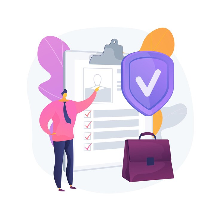 Free Vector unemployment insurance abstract concept   illustration. unemployment benefits, lost job, tired stressed businessman, claim form, workers compensation, paper work, interview  