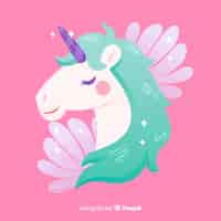 Free vector unicorn