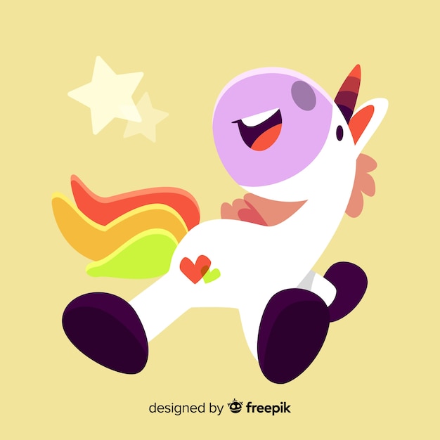 Free vector unicorn