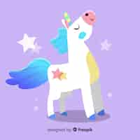 Free vector unicorn