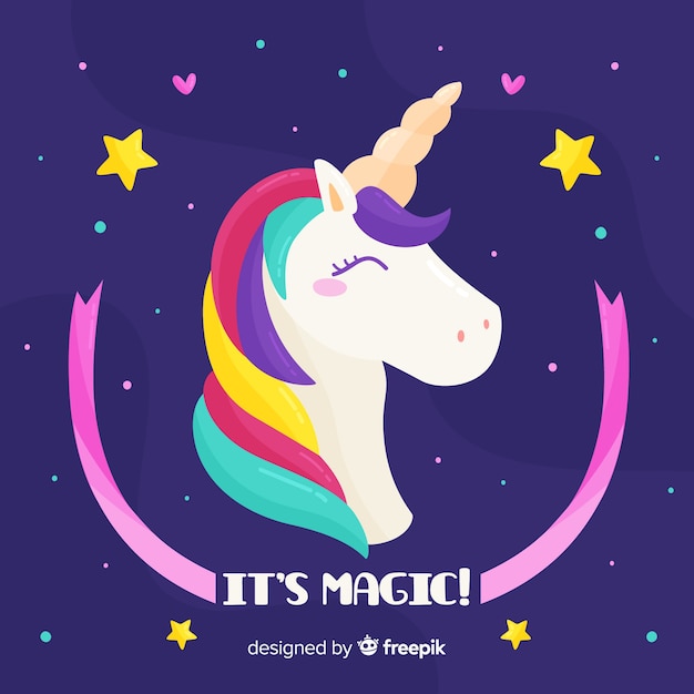 Free vector unicorn