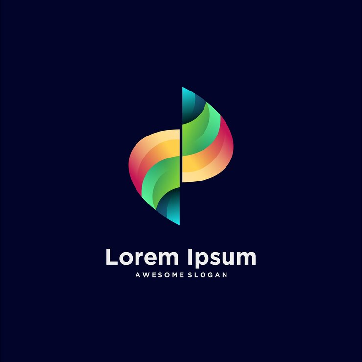 Free Vector unique logo colorful gradient illustrations design