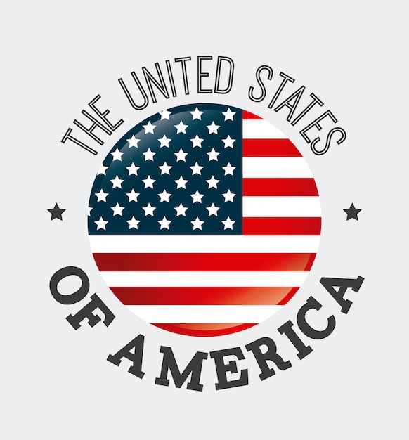 Free vector united states design.