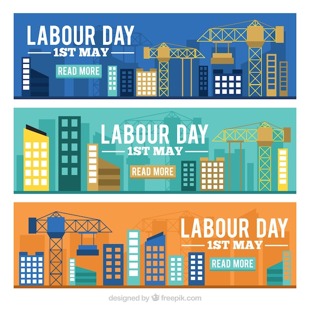 Баннеры дня городского рабочего дня
