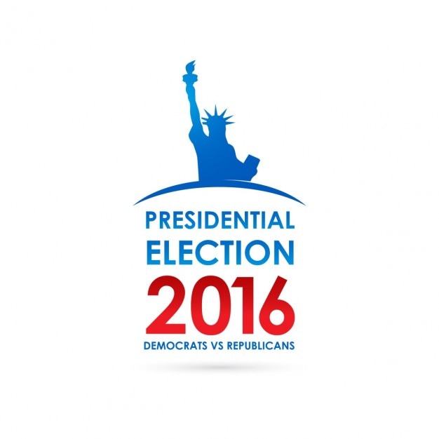 Free vector us elections 2016