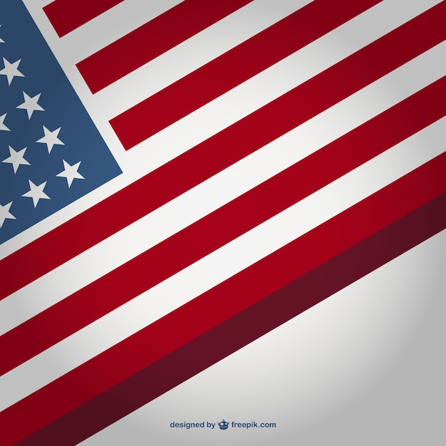 Free vector usa flag background