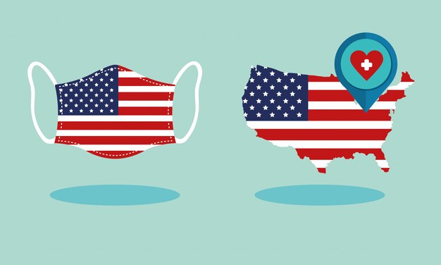アメリカ地図 画像 無料のベクター ストックフォト Psd